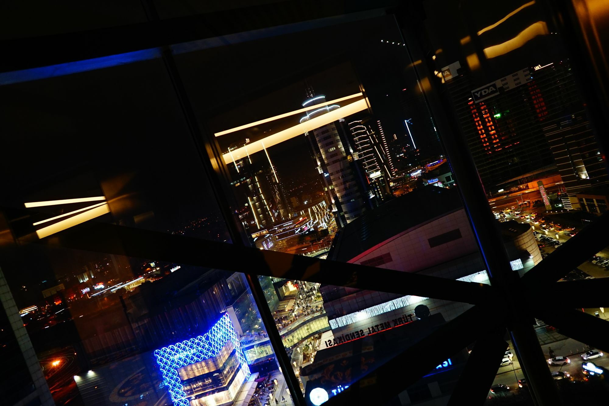 فنادق أنادولو داونتاون أنقرة المظهر الخارجي الصورة View from the observation deck
